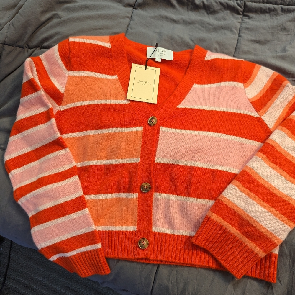 La ligne mini marin cardigan